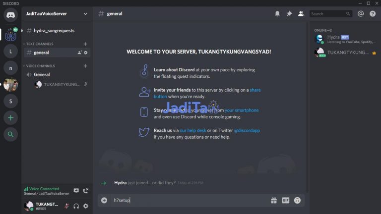 Cara Memutar Lagu Spotify di Discord