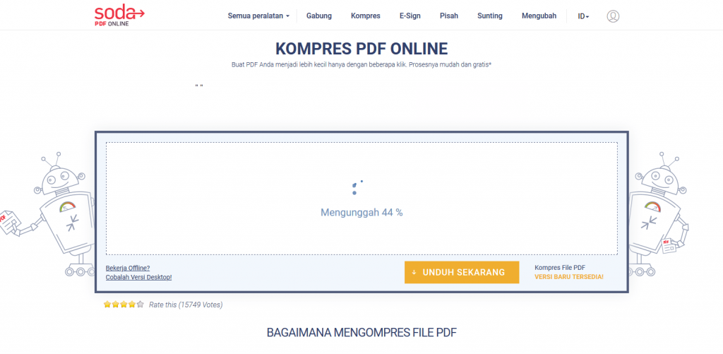 Kompres PDF - Mengecilkan Ukuran PDF Online(1)