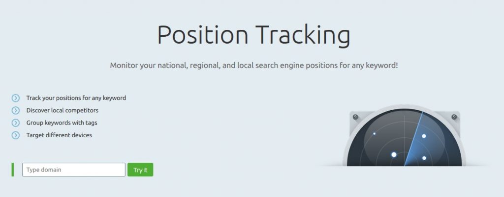 position tracking