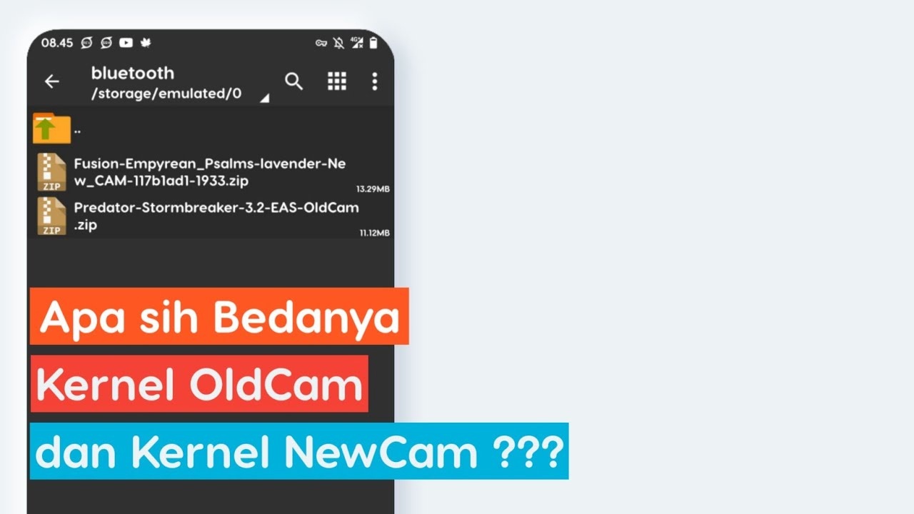 perbedaan kernel oldcam dan newcam