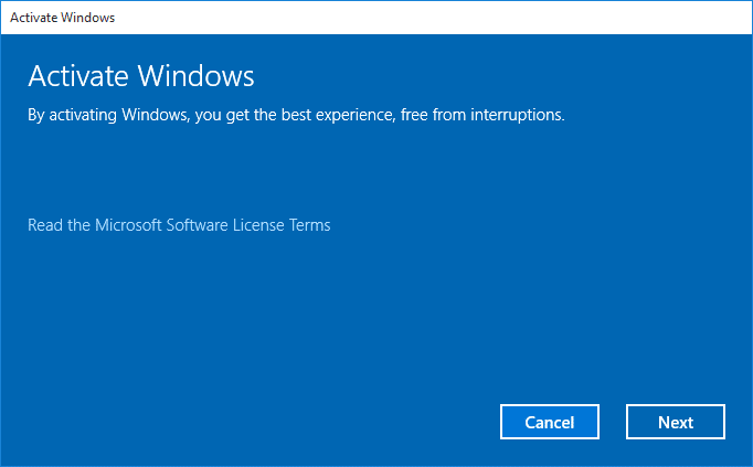 Cara Aktivasi Windows Permanen