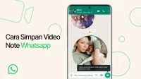 Cara Simpan Video Note Whatsapp